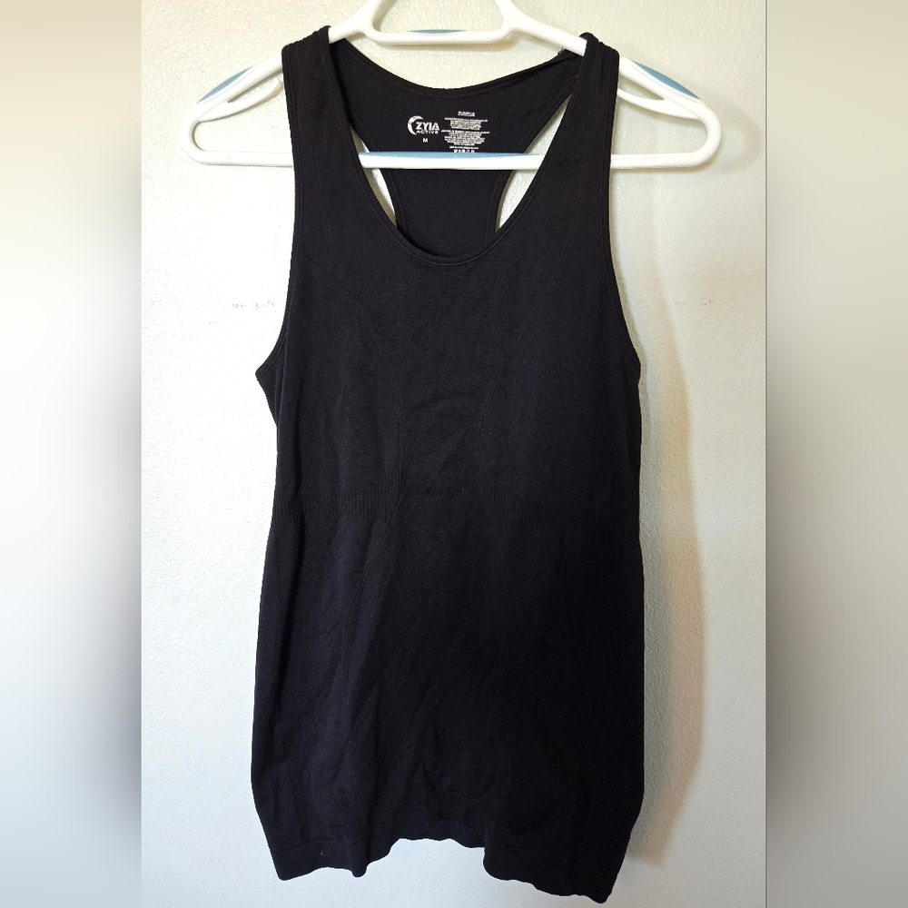 Zyia Active | Black Racerback Tank Size Medium